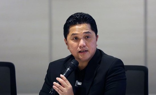 Erick Thohir, Mohon Majukan Sepak Bola Indonesia