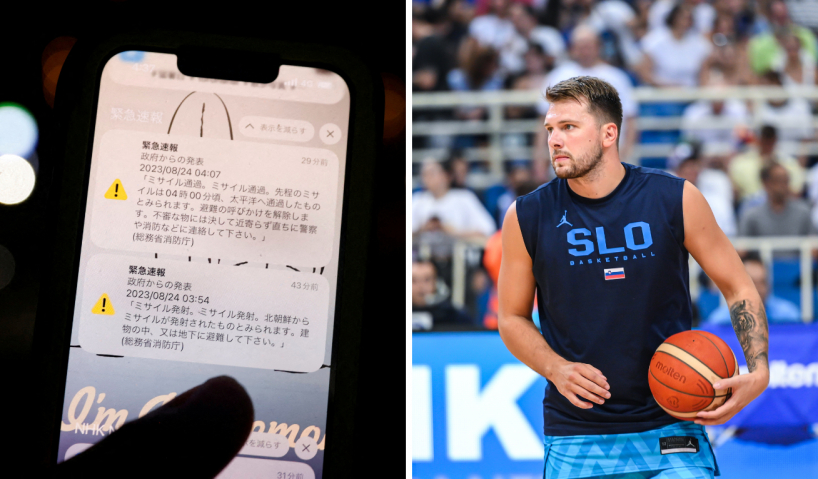 Luka Doncic Bereaksi Terhadap Alarm Rudal Tengah Malam Di Okinawa Sebelum Piala Dunia FIBA