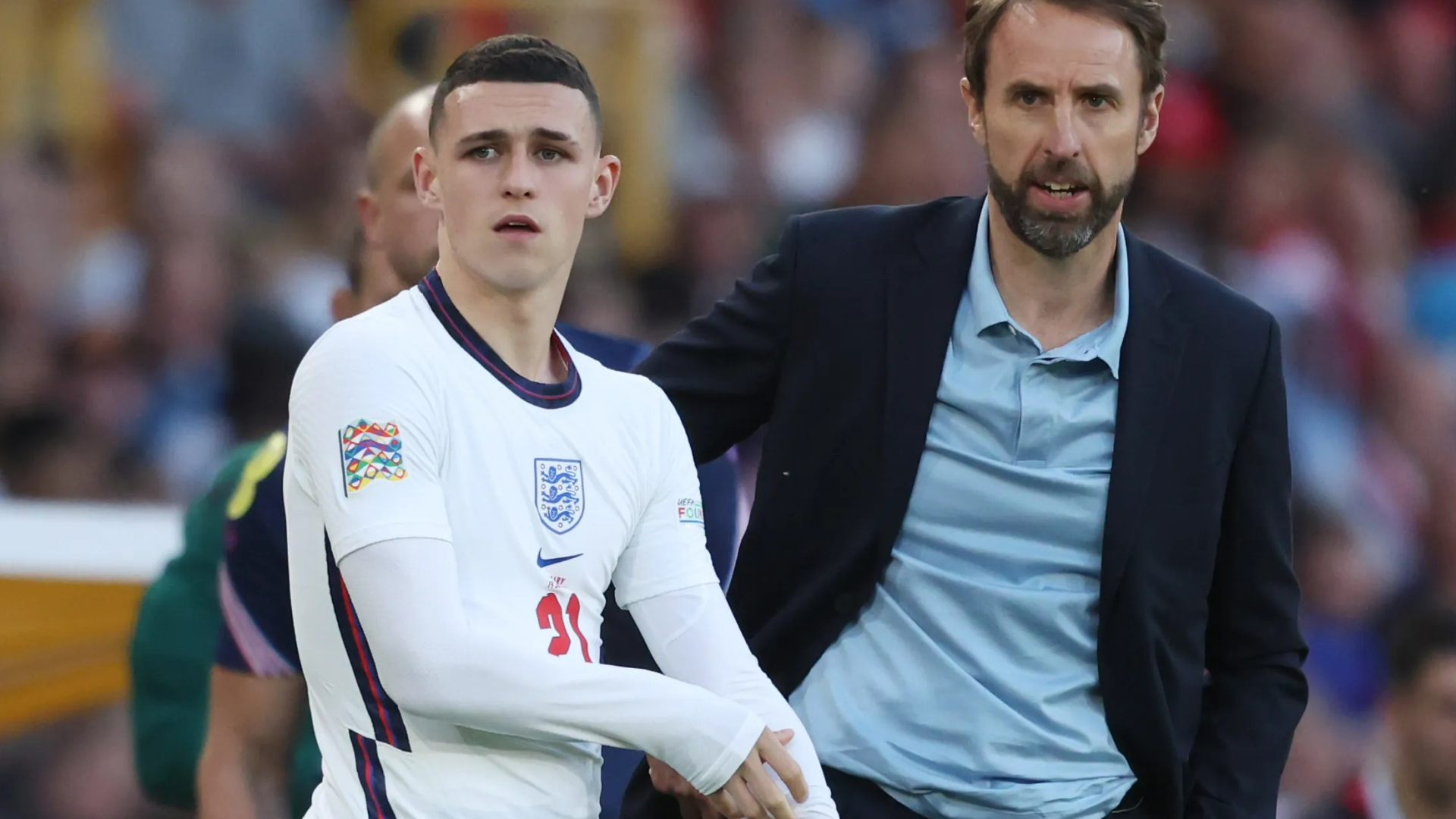 Southgate responds to critics over Foden use: 'Speak to Pep'