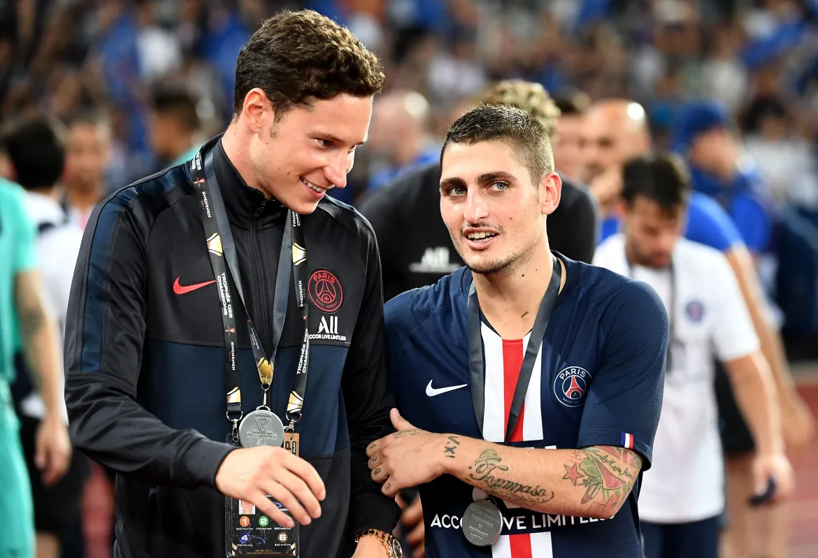 Marco Verratti Dan Julian Draxler PSG Set Untuk Menggerakkan Qatar