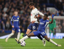 Hasil Chelsea vs Tottenham: Skor 2-0