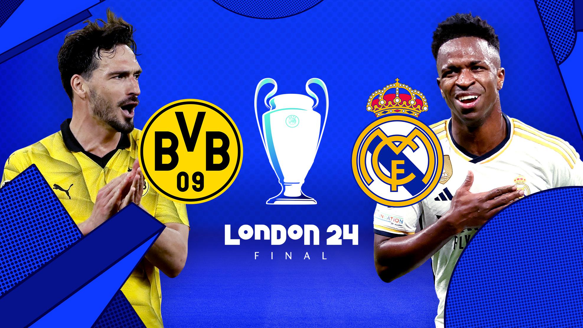 Dortmund Vs Real Madrid, Final Liga Champions Kelima Jerman Vs Spanyol
