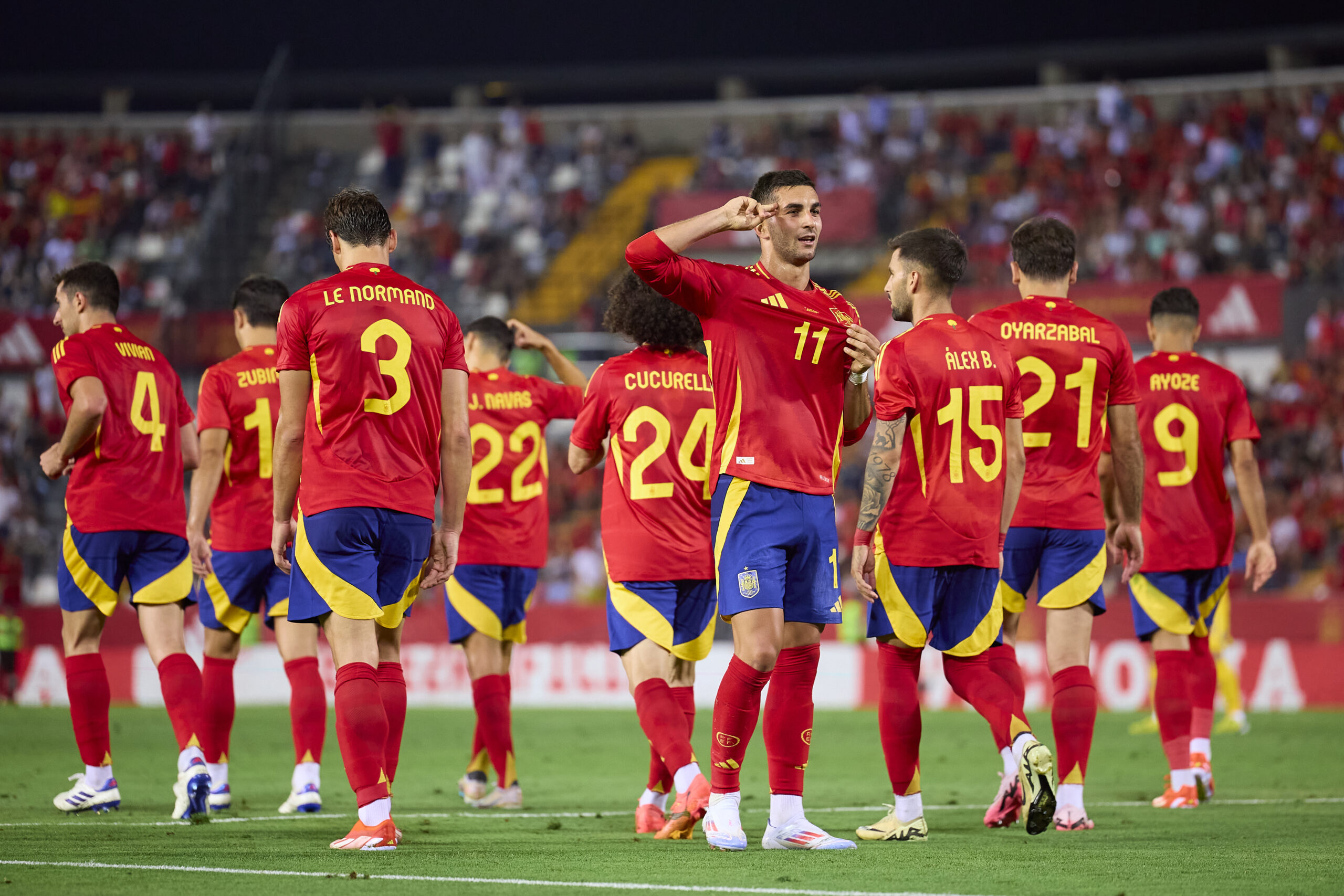 Spanyol Berhasil Membungkam Andora Dengan Score 5 - 0